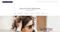 Desktop Screenshot of desertvisionoptometry.com
